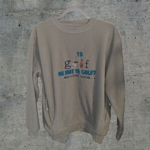 Vintage Golf Sweater